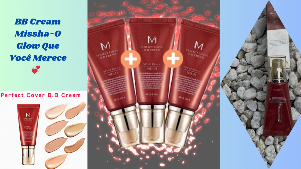 🎨 Imagem das cores: Escolha a tonalidade perfeita – BB Cream Missha BB Cream Missha M Perfect Cover FPS 42 com acabamento natural e efeito hidratante