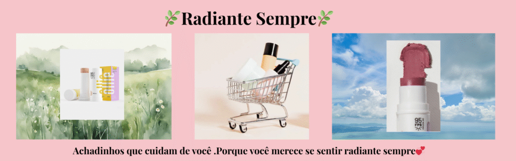 ☀️ Protetor Solar Ollie e Bastão 3 em 1 – Proteção, praticidade e cuidado protetor solar com cor Ollie e bastão 3 em 1 para maquiagem prática