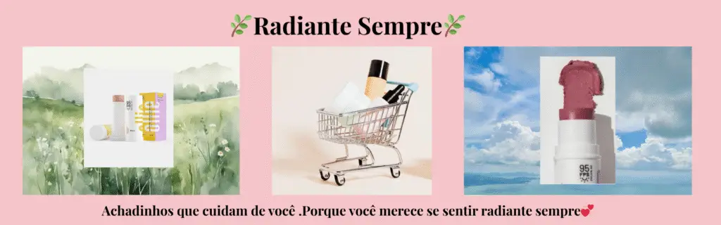 protetor solar com cor Ollie e bastão 3 em 1 para maquiagem prática