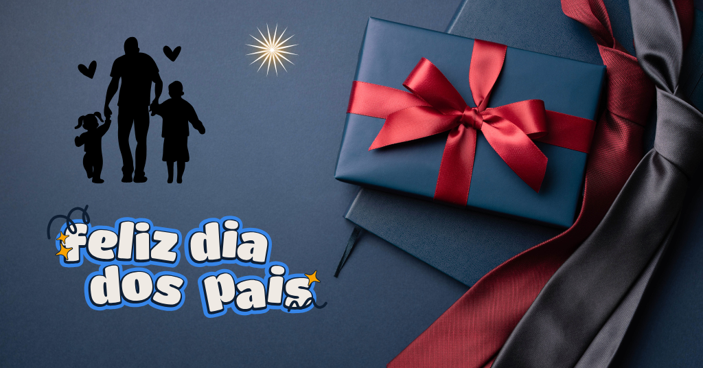 Destacar visualmente a proposta do blog sobre presentes para o Dia dos Pais acessíveis, reforçando o tema da página com elementos que evocam carinho, celebração e opções econômicas para presentear com significado.